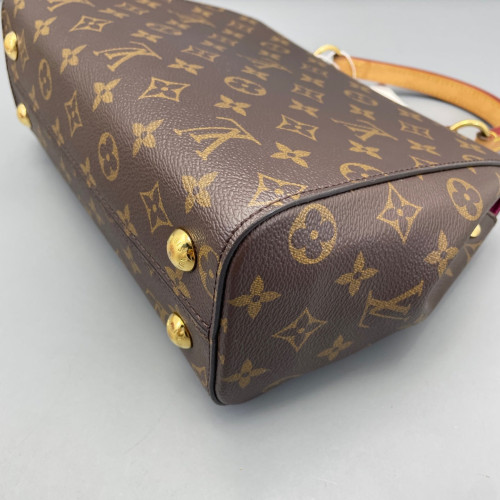 Louis Vuitton Cluny Bb Monogram Brown Pink