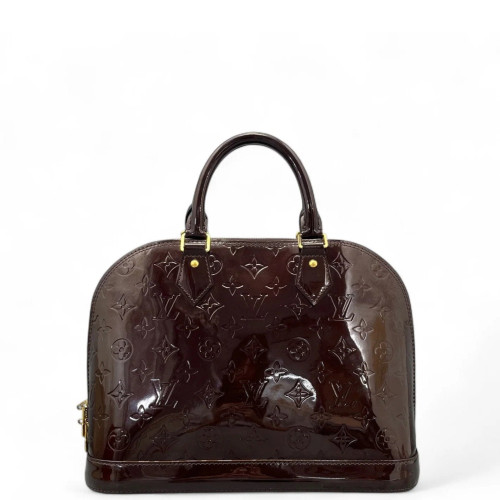 Louis Vuitton Alma PM Vernis Amarante