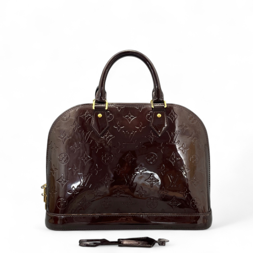 Louis Vuitton Alma PM Vernis Amarante