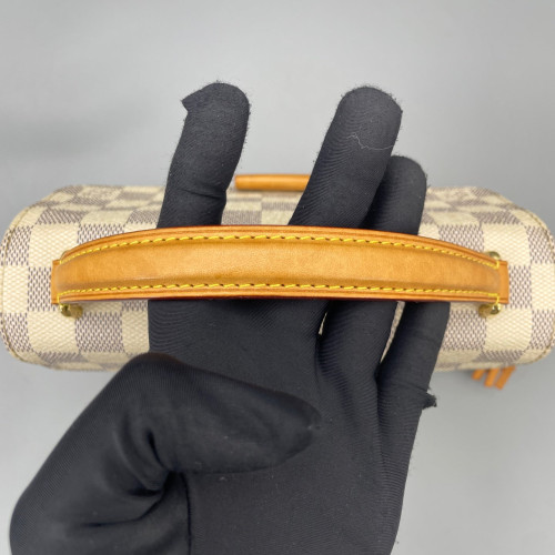 Louis Vuitton Croisette Damier Azur White