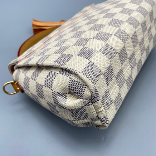 Louis Vuitton Croisette Damier Azur White