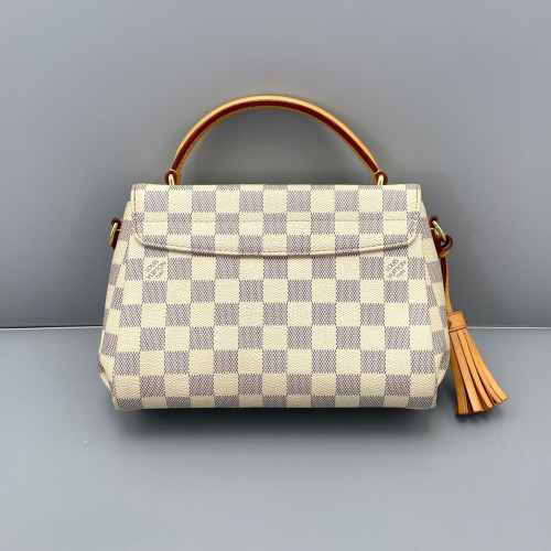 Louis Vuitton Croisette Damier Azur White
