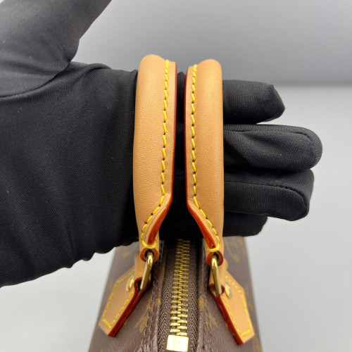 Louis Vuitton Nano Speedy Bandouliere Monogram Brown