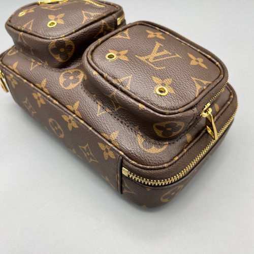 Louis Vuitton Utility Crossbody Monogram Brown