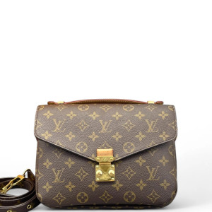 Louis Vuitton Pochette Metis Monogram Brown Louis Vuitton Pochette Metis Monogram Brown