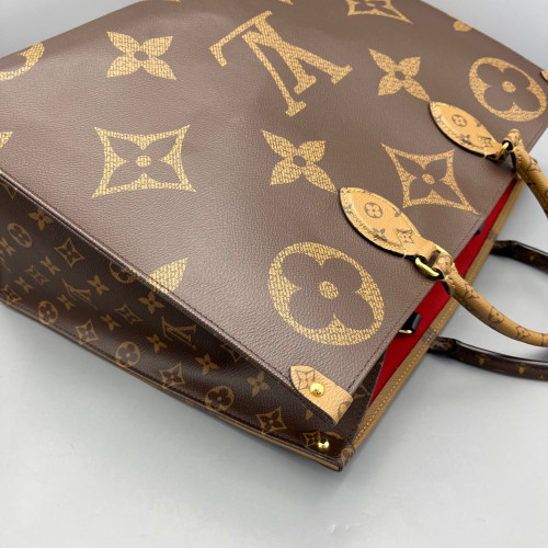 Louis Vuitton Onthego GM Reverse Monogram Giant Brown Black
