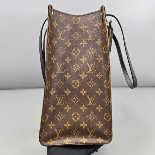 Louis Vuitton Onthego GM Reverse Monogram Giant Brown Black