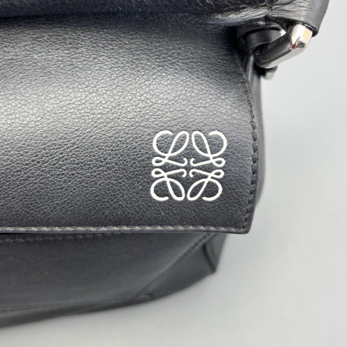 Loewe Small Puzzle Grained Calfskin Black Loewe Small Puzzle Grained Calfskin Black