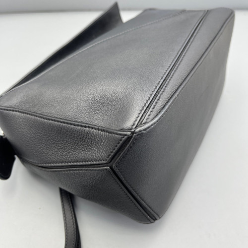 Loewe Small Puzzle Grained Calfskin Black Loewe Small Puzzle Grained Calfskin Black