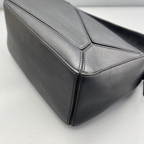 Loewe Small Puzzle Grained Calfskin Black Loewe Small Puzzle Grained Calfskin Black