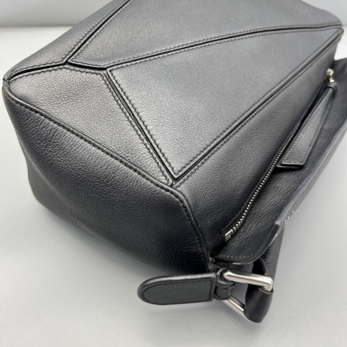 Loewe Small Puzzle Grained Calfskin Black Loewe Small Puzzle Grained Calfskin Black