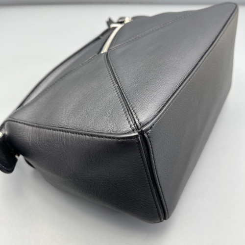 Loewe Small Puzzle Grained Calfskin Black Loewe Small Puzzle Grained Calfskin Black