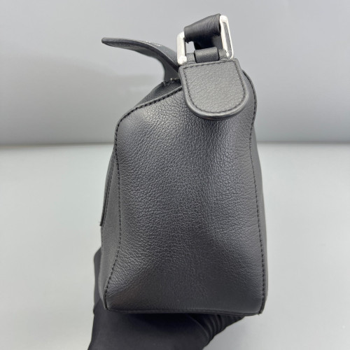 Loewe Small Puzzle Grained Calfskin Black Loewe Small Puzzle Grained Calfskin Black
