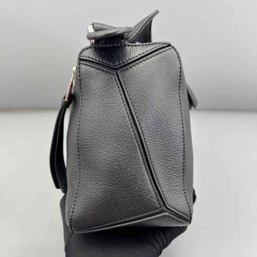 Loewe Small Puzzle Grained Calfskin Black Loewe Small Puzzle Grained Calfskin Black