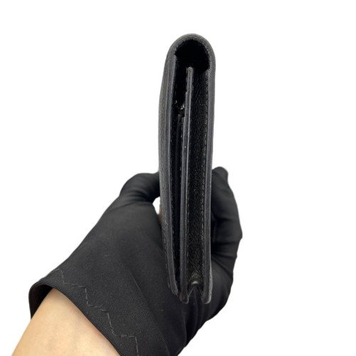 Hermes Bearn Gusset Wallet Epsom 89 Noir