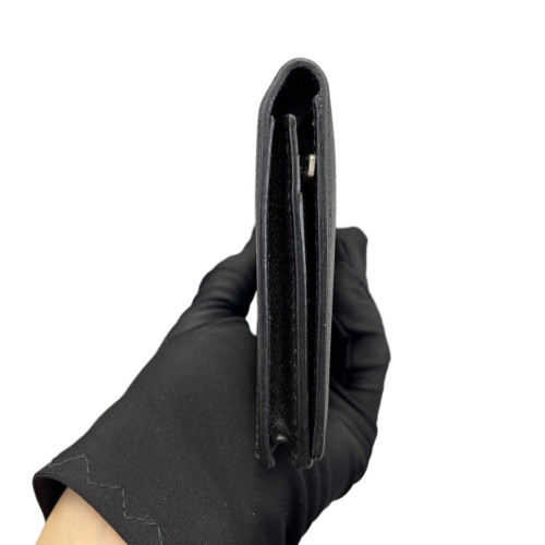 Hermes Bearn Gusset Wallet Epsom 89 Noir