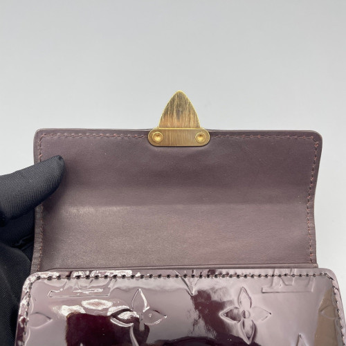 Louis Vuitton Compact Wallet Vernis Amarante