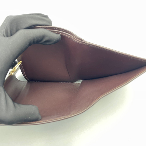 Louis Vuitton Compact Wallet Vernis Amarante