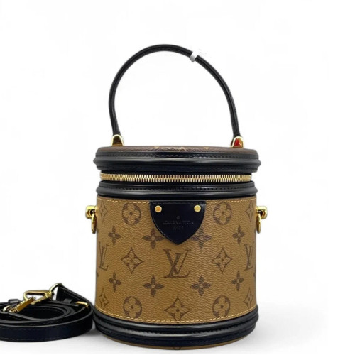 Louis Vuitton Cannes Reverse Monogram Brown Black