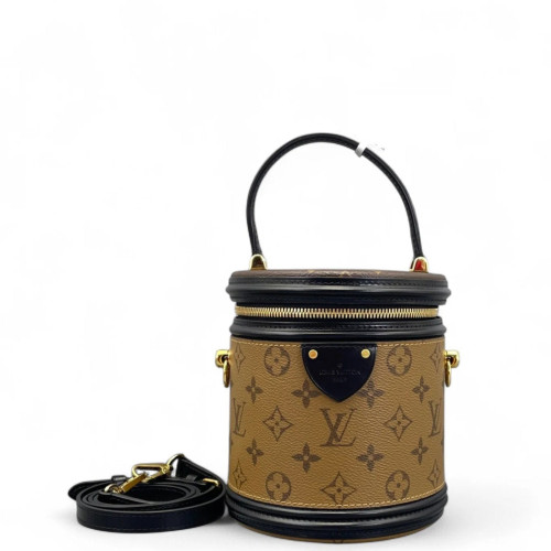 Louis Vuitton Cannes Reverse Monogram Brown Black