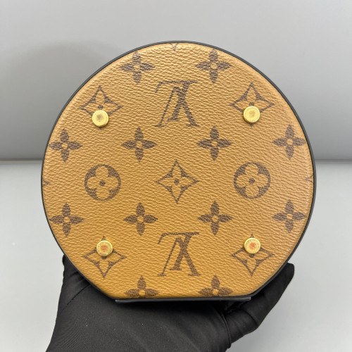 Louis Vuitton Cannes Reverse Monogram Brown Black