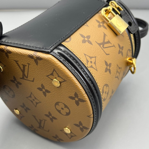 Louis Vuitton Cannes Reverse Monogram Brown Black