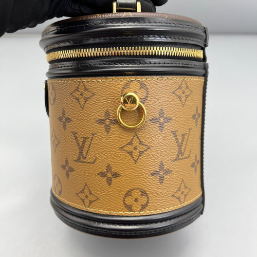 Louis Vuitton Cannes Reverse Monogram Brown Black