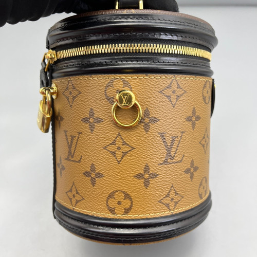 Louis Vuitton Cannes Reverse Monogram Brown Black