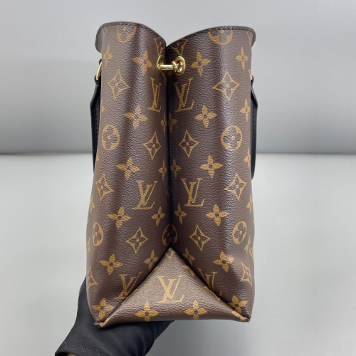 Louis Vuitton Flower Tote Monogram Brown Black