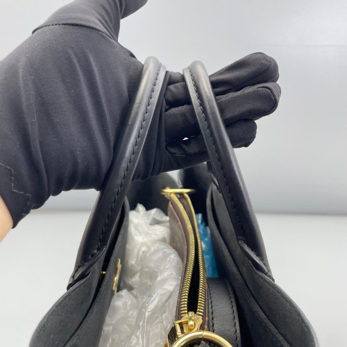 Louis Vuitton Flower Tote Monogram Brown Black