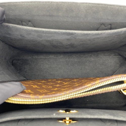 Louis Vuitton Flower Tote Monogram Brown Black