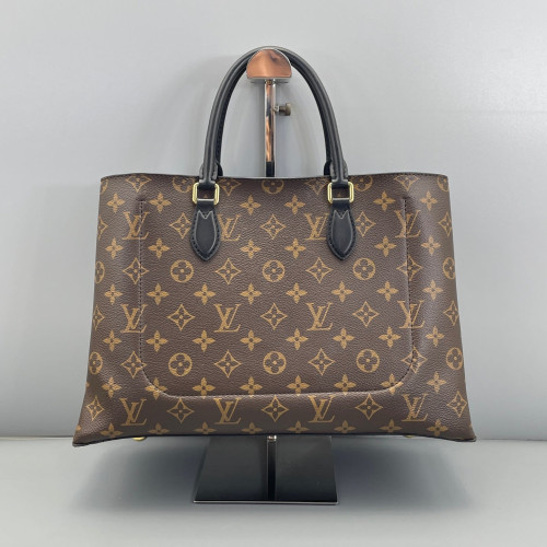 Louis Vuitton Flower Tote Monogram Brown Black