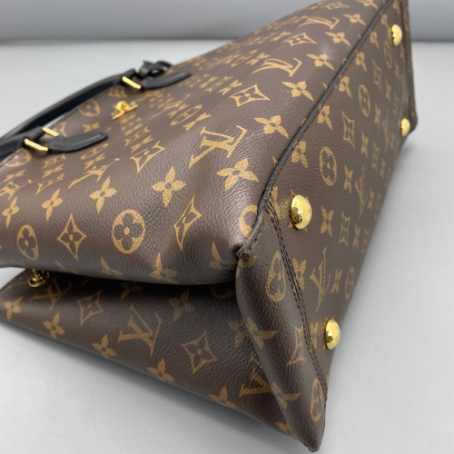 Louis Vuitton Flower Tote Monogram Brown Black