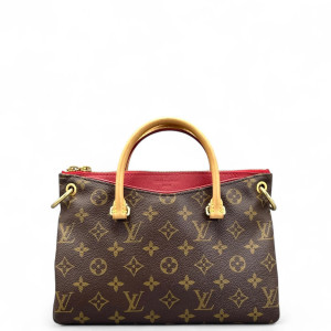 Louis Vuitton Pallas BB Monogram Brown Red