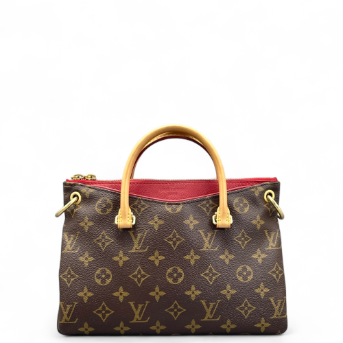 Louis Vuitton Pallas BB Monogram Brown Red