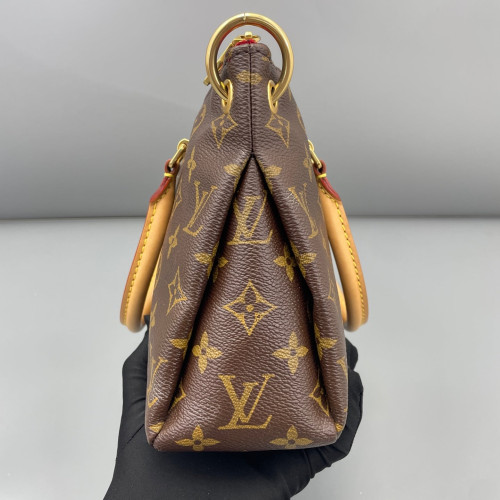 Louis Vuitton Pallas BB Monogram Brown Red