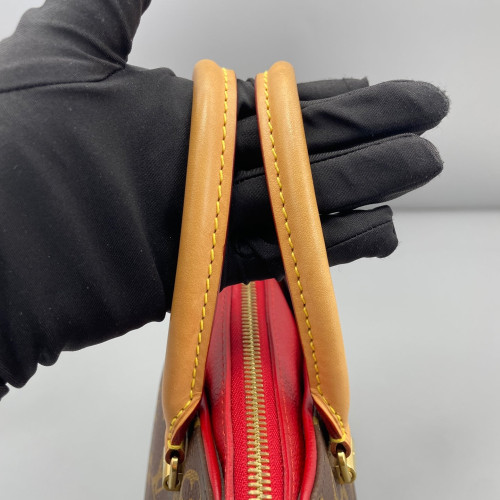 Louis Vuitton Pallas BB Monogram Brown Red
