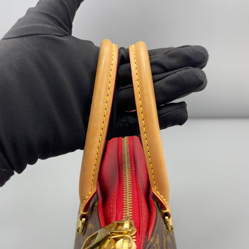 Louis Vuitton Pallas BB Monogram Brown Red