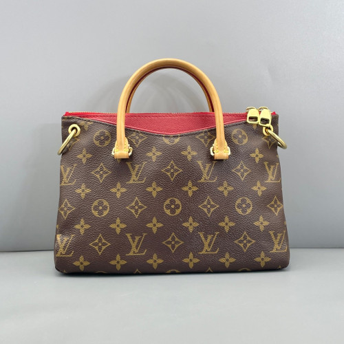 Louis Vuitton Pallas BB Monogram Brown Red