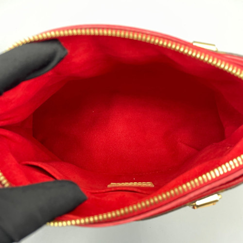 Louis Vuitton Pallas BB Monogram Brown Red