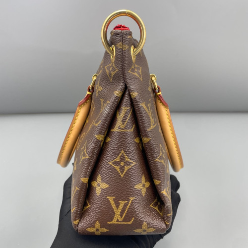 Louis Vuitton Pallas BB Monogram Brown Red