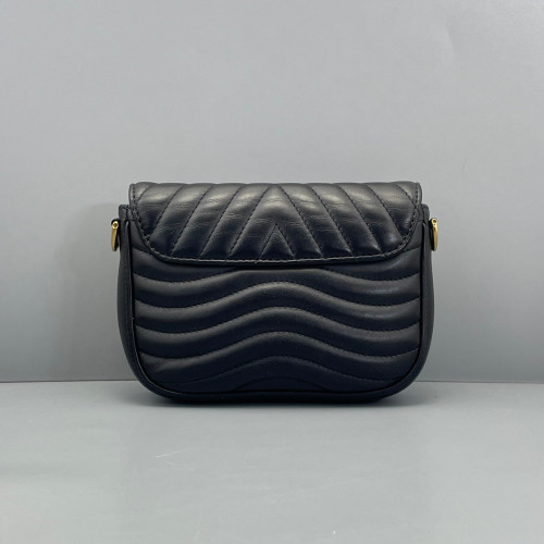 Louis Vuitton New Wave Multi Pochette Calfskin Black