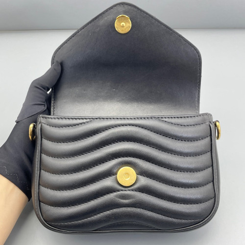 Louis Vuitton New Wave Multi Pochette Calfskin Black