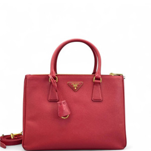 Prada Galleria Tote Saffiano Calfskin Red