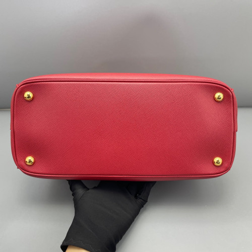 Prada Galleria Tote Saffiano Calfskin Red
