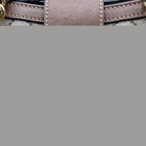 Gucci Small Blondie Shoulder Bag GG Monogram Tan Brown
