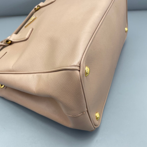 Prada Galleria Tote Saffiano Calfskin Nude Pink
