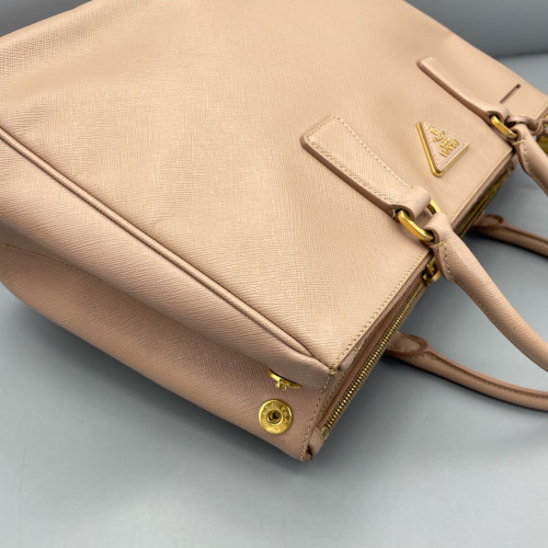 Prada Galleria Tote Saffiano Calfskin Nude Pink