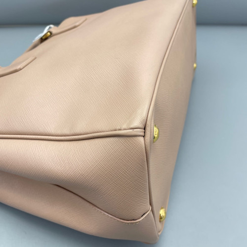 Prada Galleria Tote Saffiano Calfskin Nude Pink