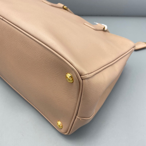 Prada Galleria Tote Saffiano Calfskin Nude Pink